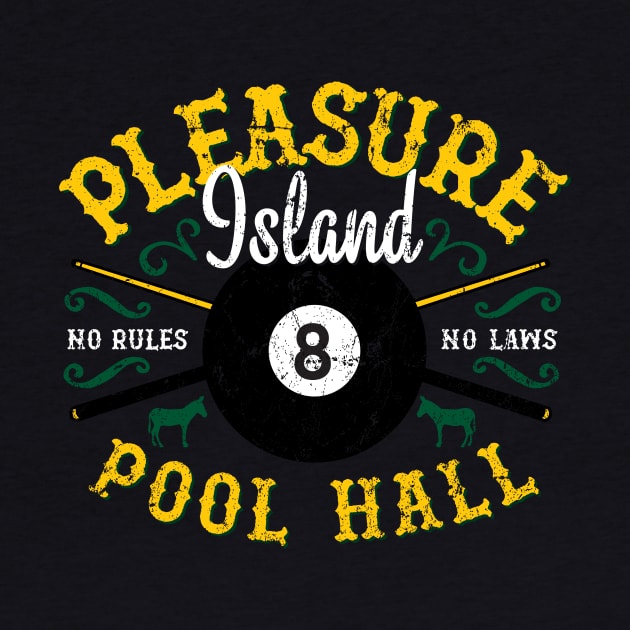 Pleasure Island Pool Hall by MindsparkCreative